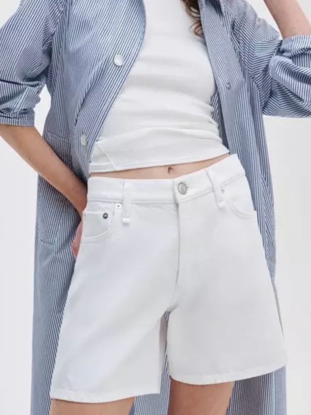 Kaia White Shorts size 27